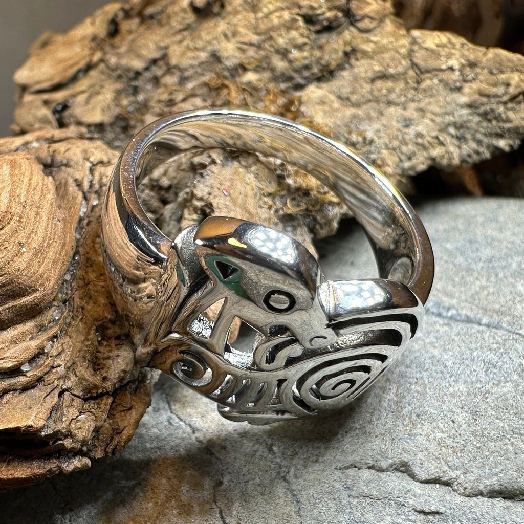 Pictish Lore Celtic Dragon Ring