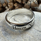 Harm None Wiccan Ring