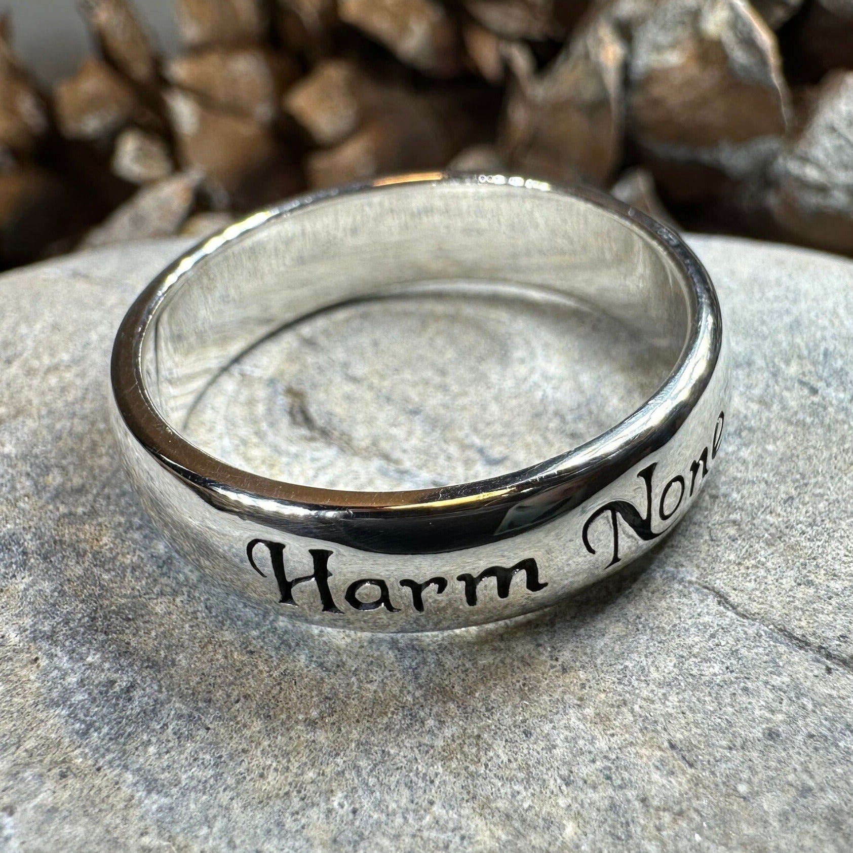 Harm None Wiccan Ring
