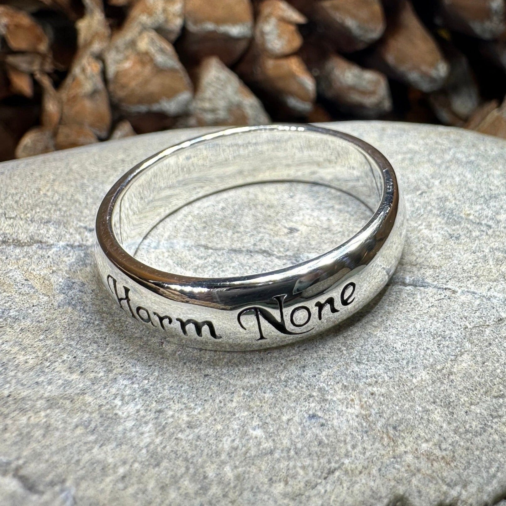 Harm None Wiccan Ring