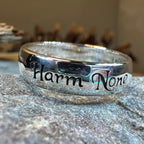 Harm None Wiccan Ring