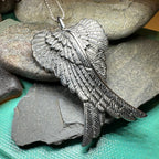 Large Angel Wings Necklace