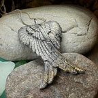 Large Angel Wings Necklace