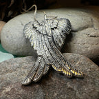 Large Angel Wings Necklace