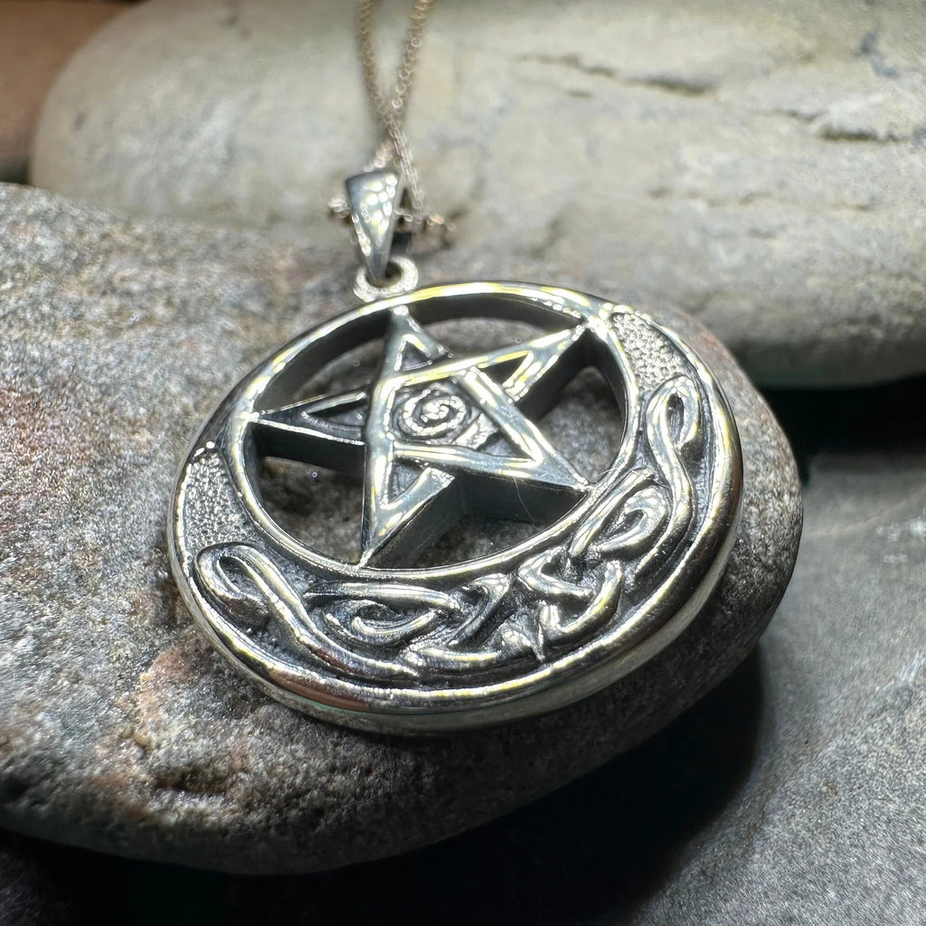 Moon And Star Necklace