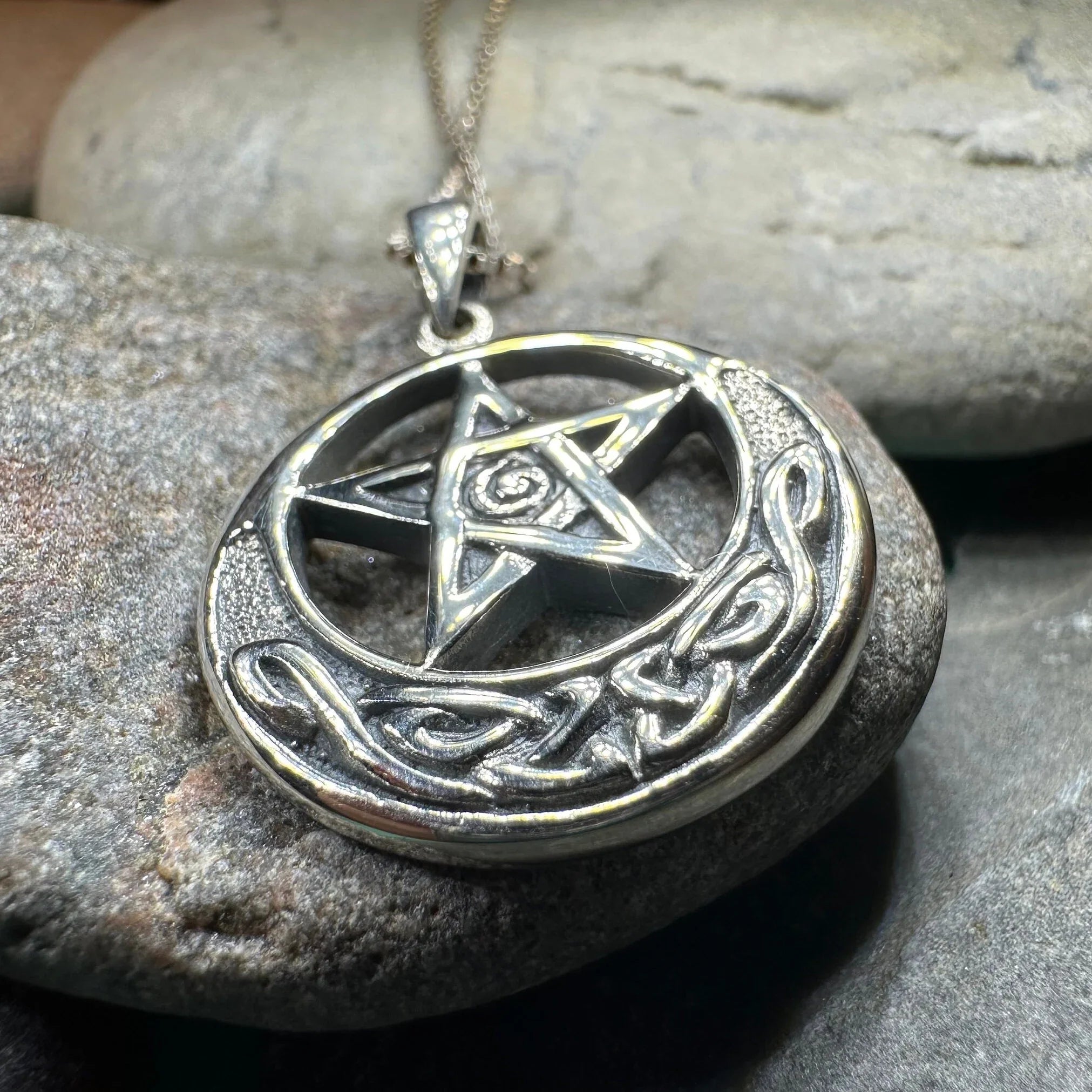 Moon And Star Necklace
