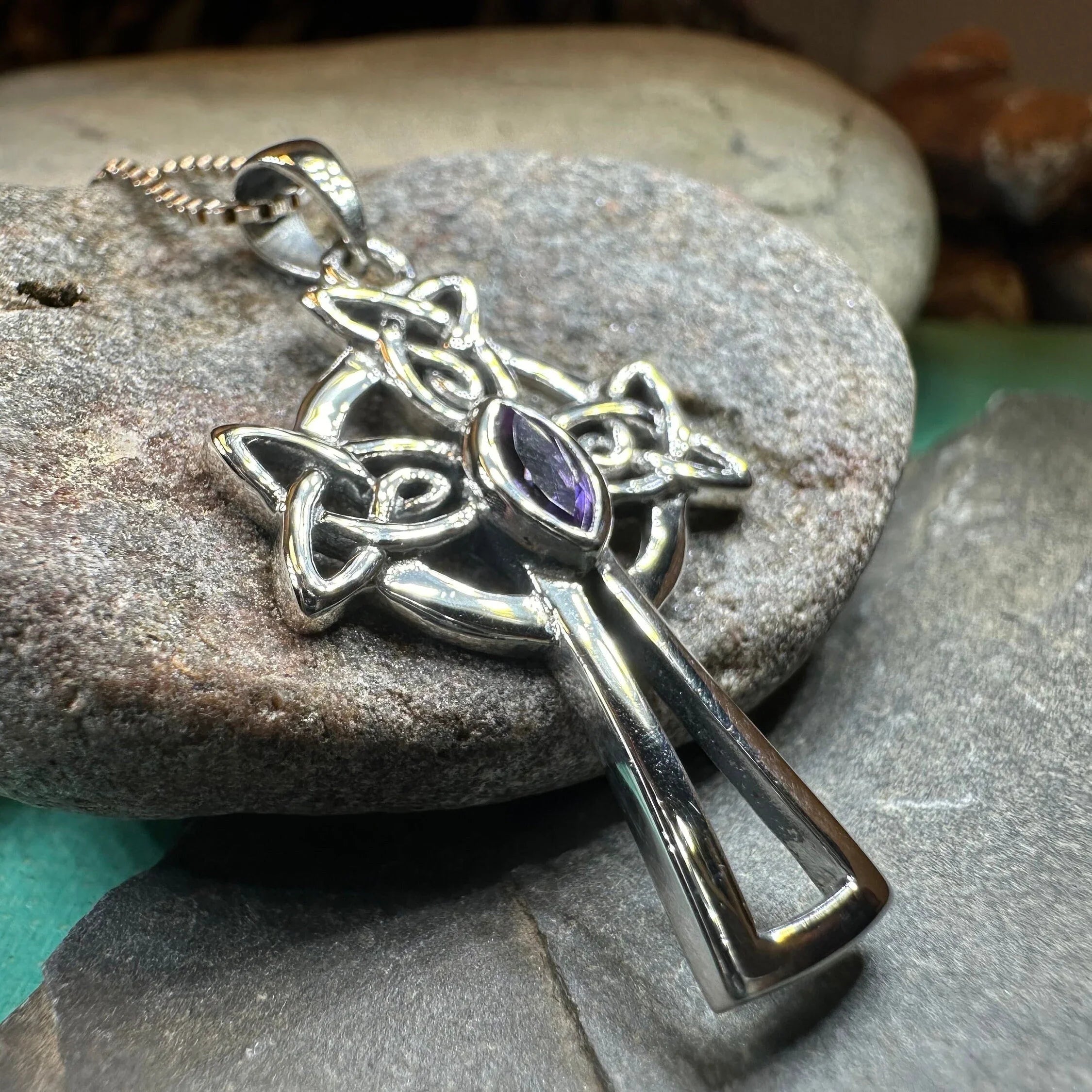 Catherine Celtic Cross Necklace