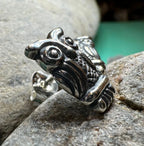 Silver Owl Stud Earrings