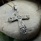 Holy Spirit Celtic Cross Necklace