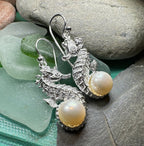 Pearl Seahorse Earrings