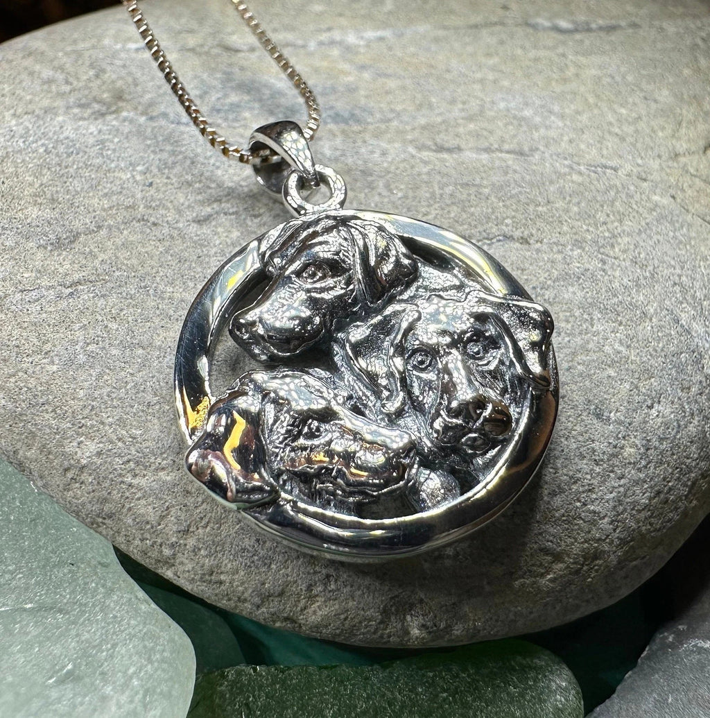 Lab Love Labrador Retriever Dog Necklace