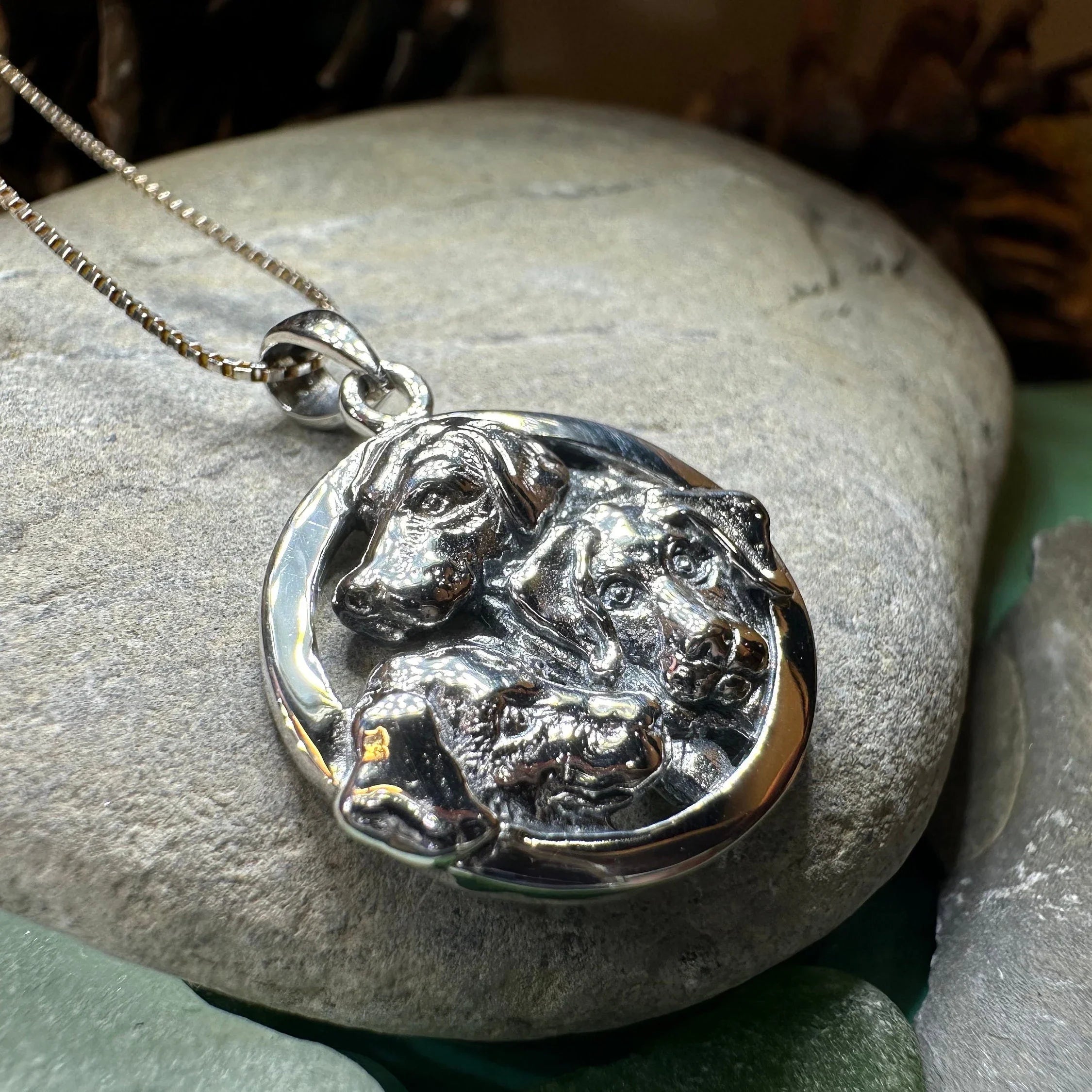 Lab Love Labrador Retriever Dog Necklace