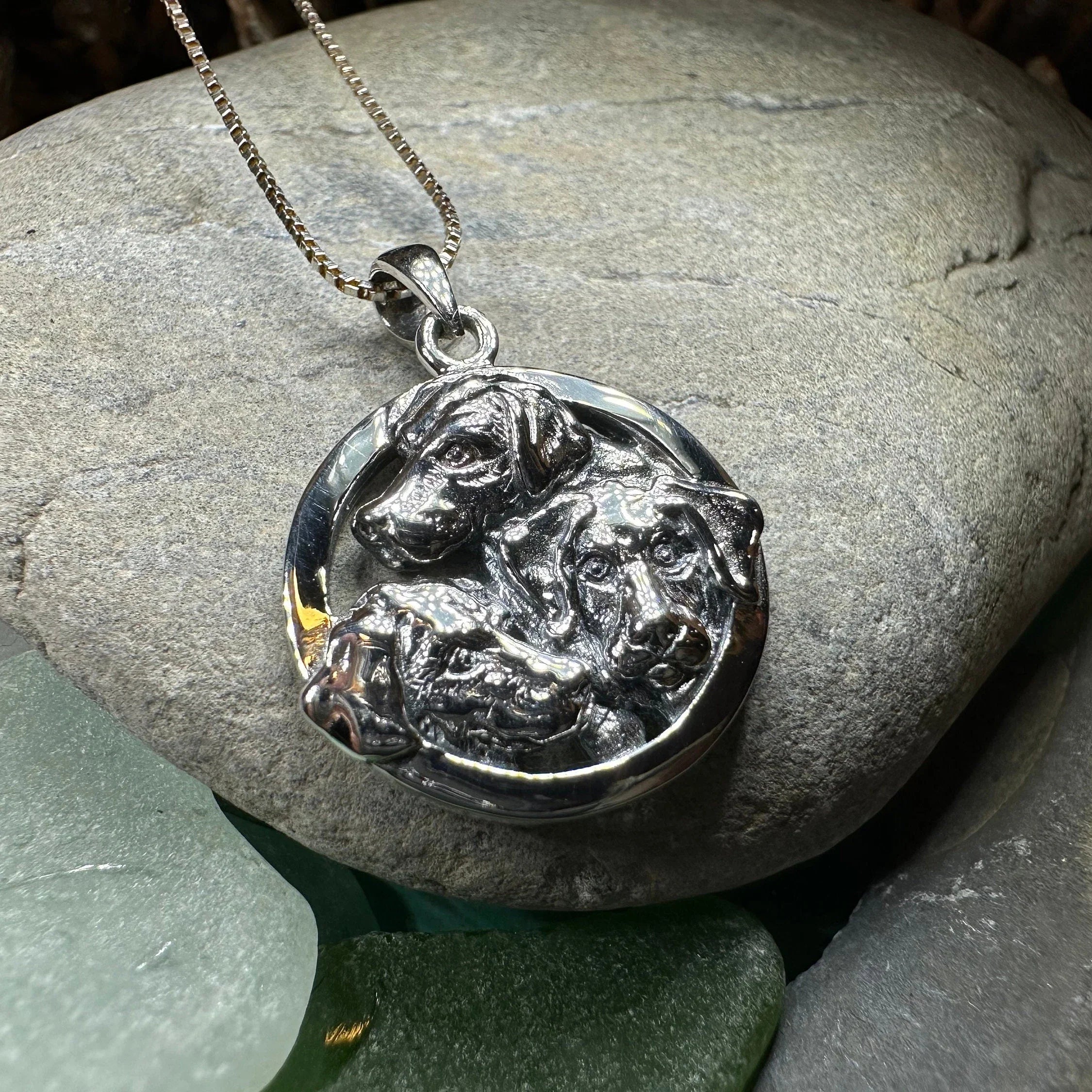 Lab Love Labrador Retriever Dog Necklace