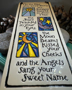 Birthday Ceramic Wall Art