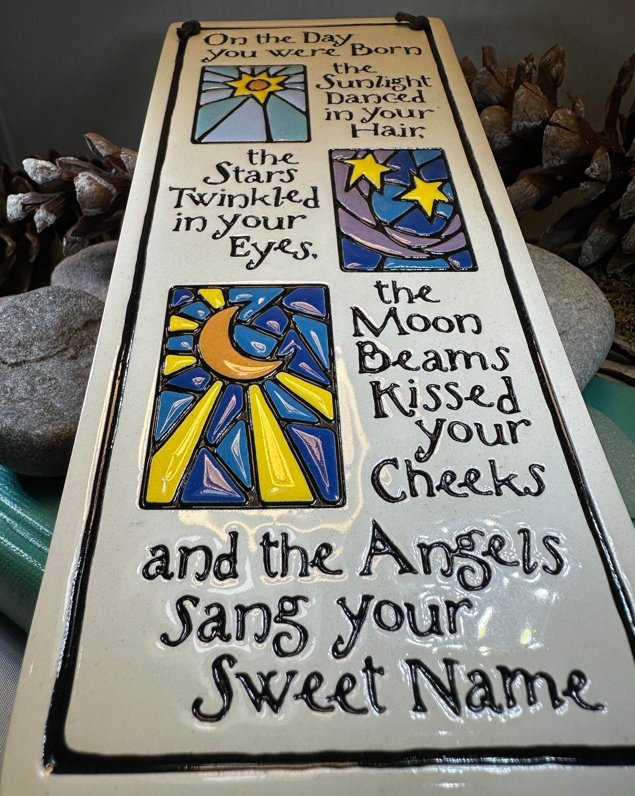 Birthday Ceramic Wall Art