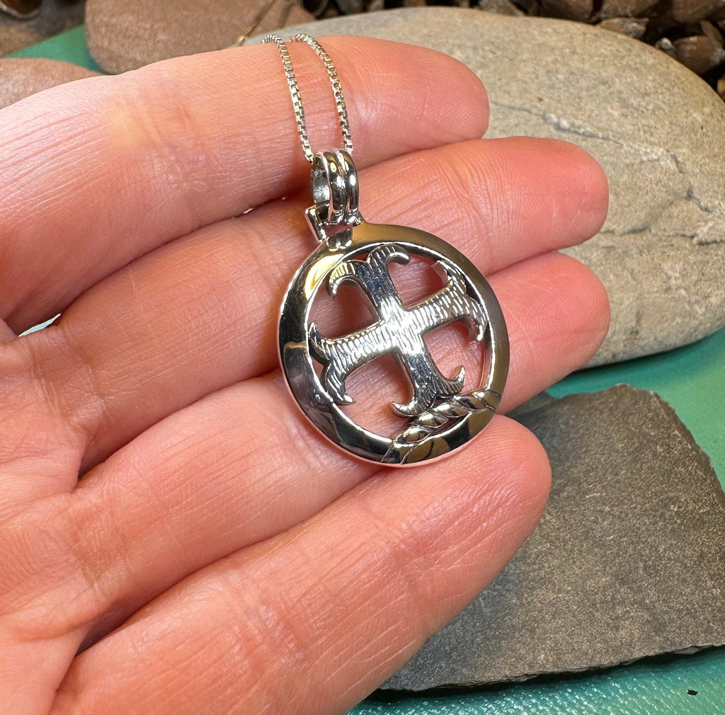 Knight's Templar Celtic Cross Necklace
