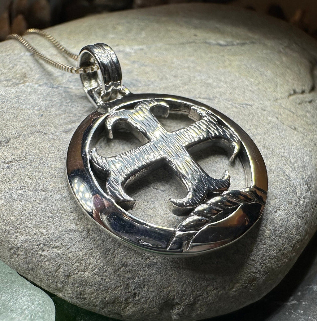 Knight's Templar Celtic Cross Necklace