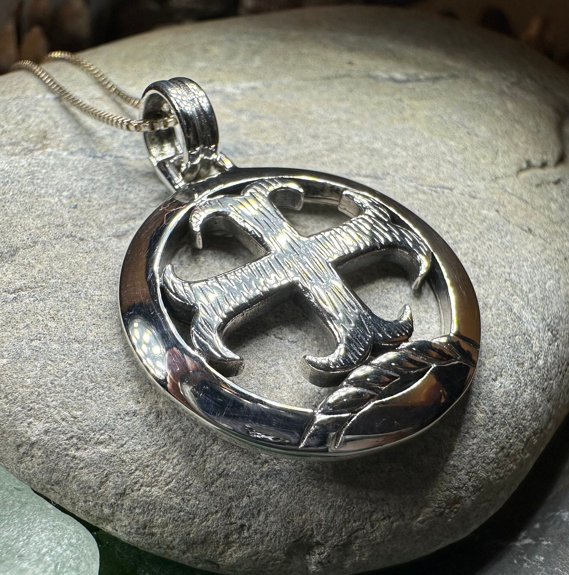 Knight's Templar Celtic Cross Necklace