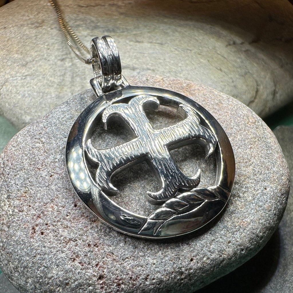Knight's Templar Celtic Cross Necklace