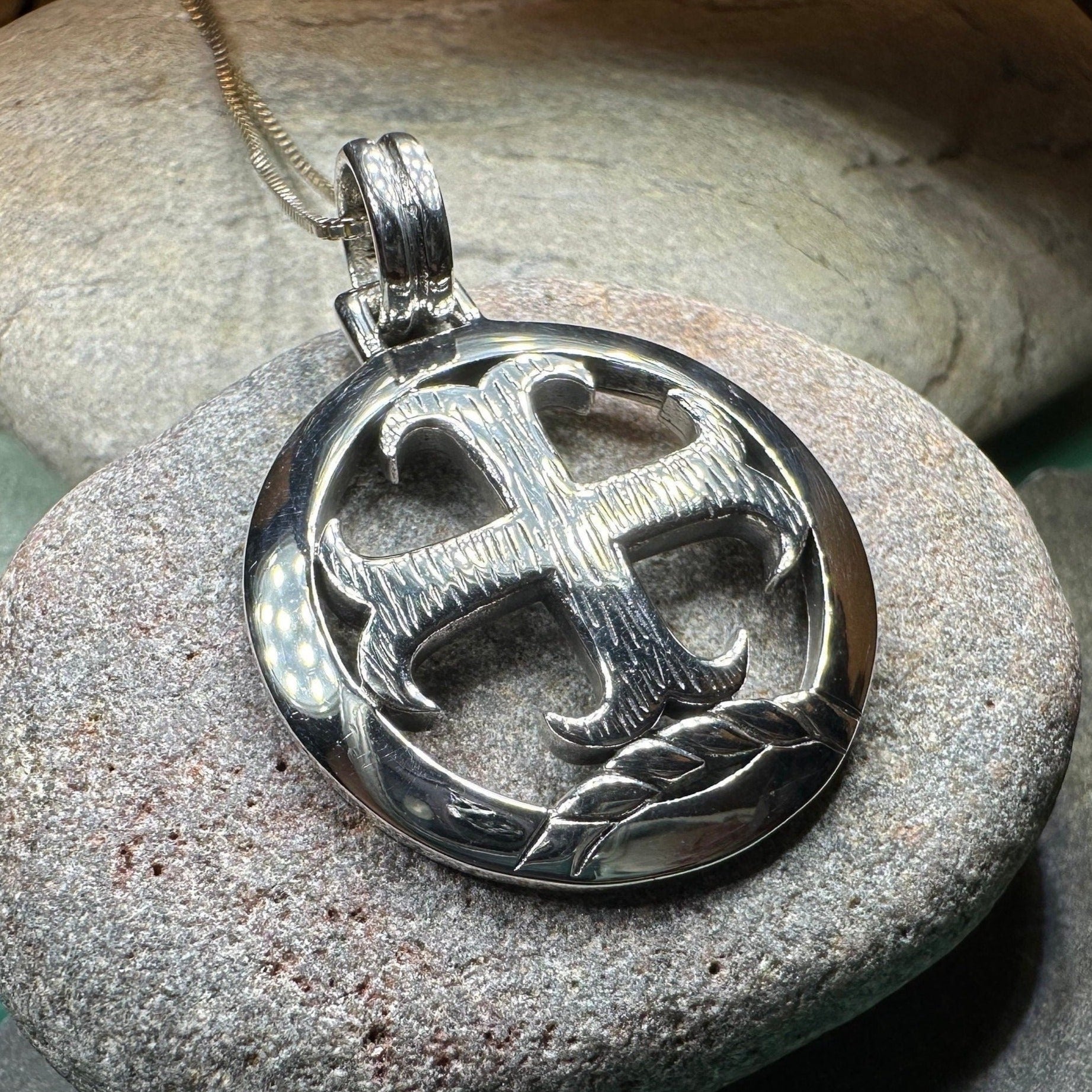 Knight's Templar Celtic Cross Necklace