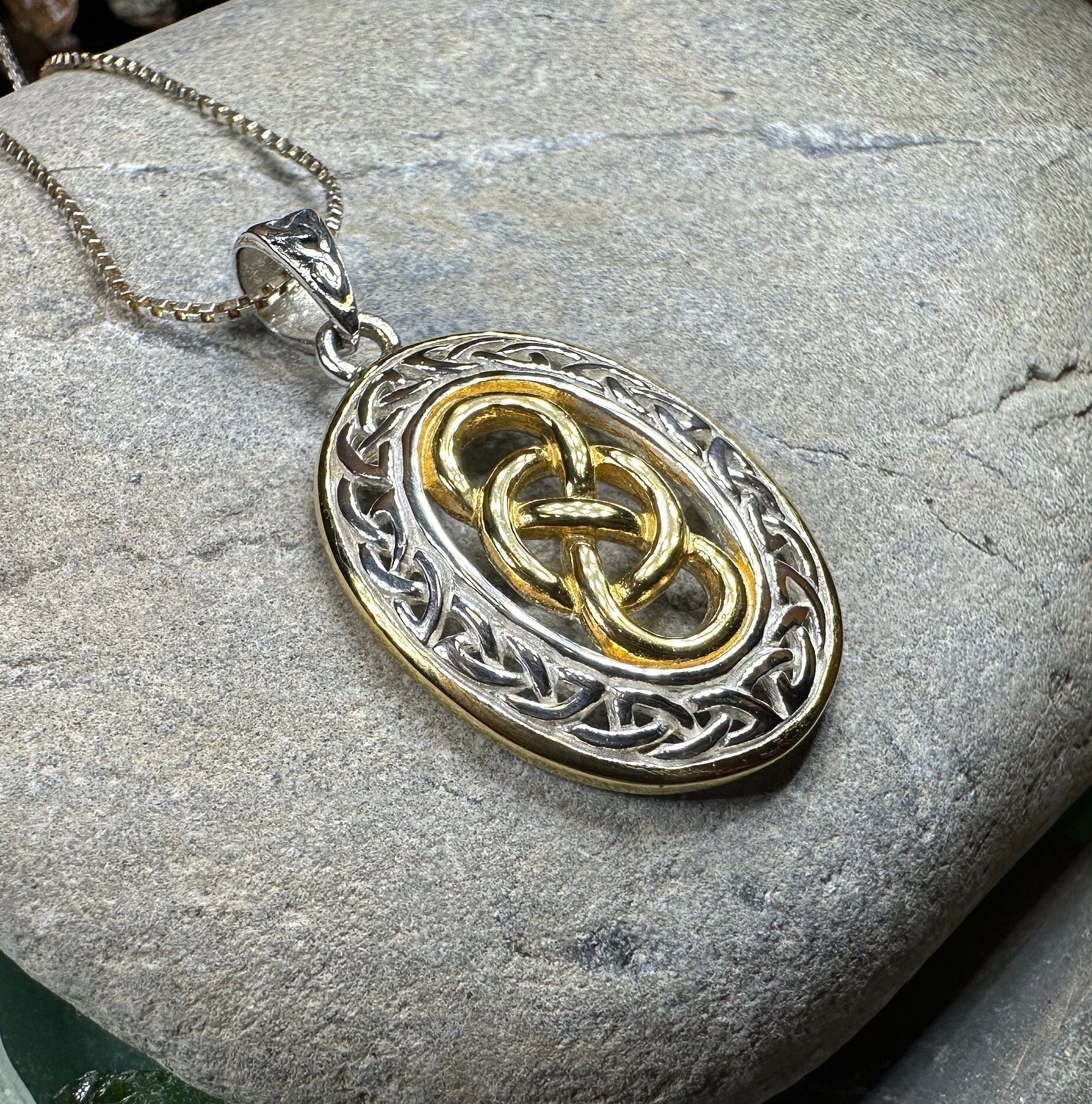 Celtic Forever Infinity Necklace