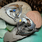 Celtic Dolphin Brooch