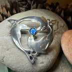 Celtic Dolphin Brooch