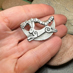 Moonleap Celtic Rabbit Brooch