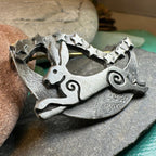 Moonleap Celtic Rabbit Brooch