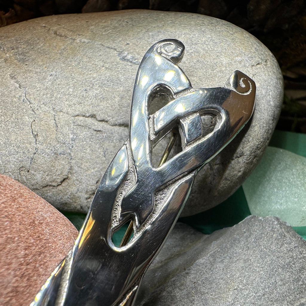 Modern Celtic Kilt Pin