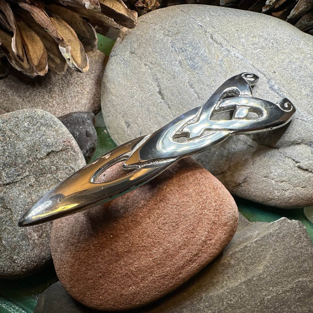Modern Celtic Kilt Pin