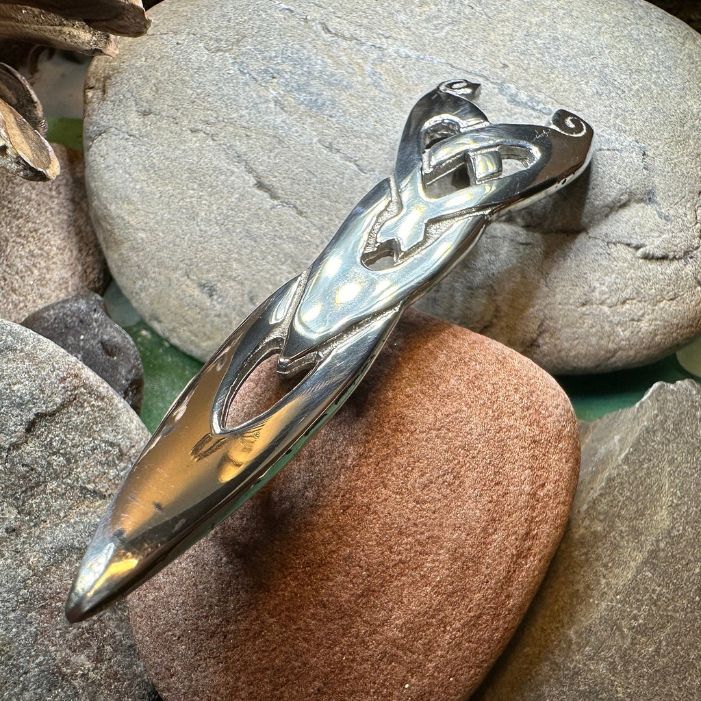 Modern Celtic Kilt Pin