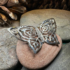Pewter Celtic Butterfly Brooch