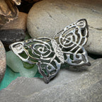 Pewter Celtic Butterfly Brooch