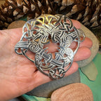 Large Celtic Cara Brooch