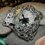 Large Celtic Cara Brooch