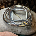 Celtic Knot Tartan Brooch