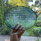 Serenity Prayer Suncatcher