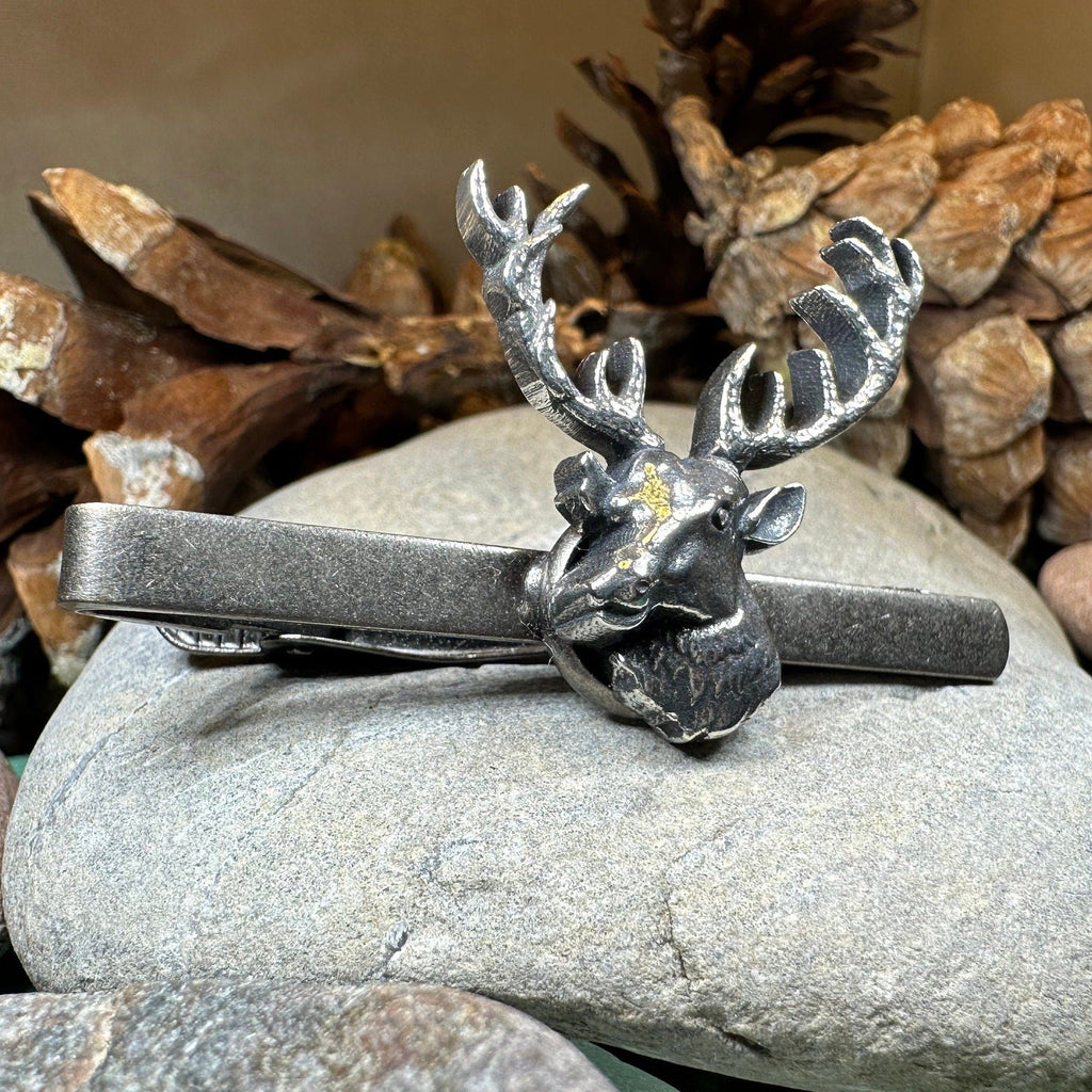 Noble Stag Pewter Tie Bar