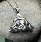Classic Trinity Knot Necklace