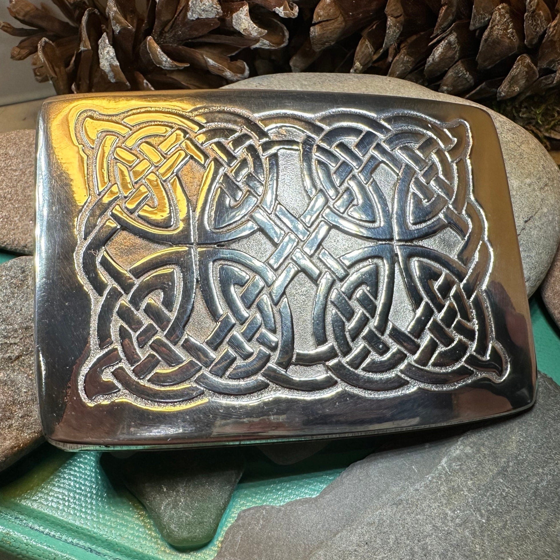 Celtic Kilt Belt Buckle