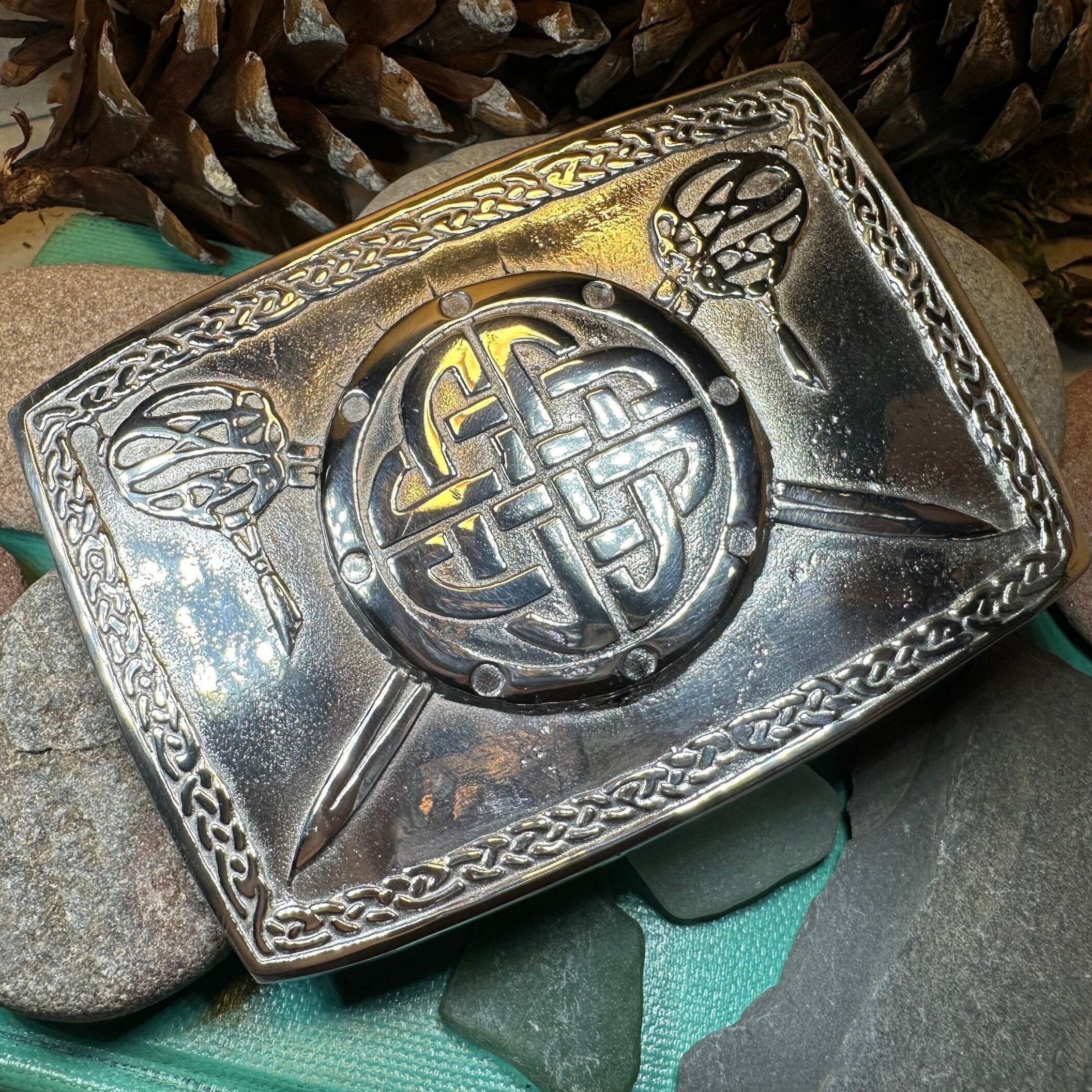 Celtic Battlefield Kilt Belt Buckle