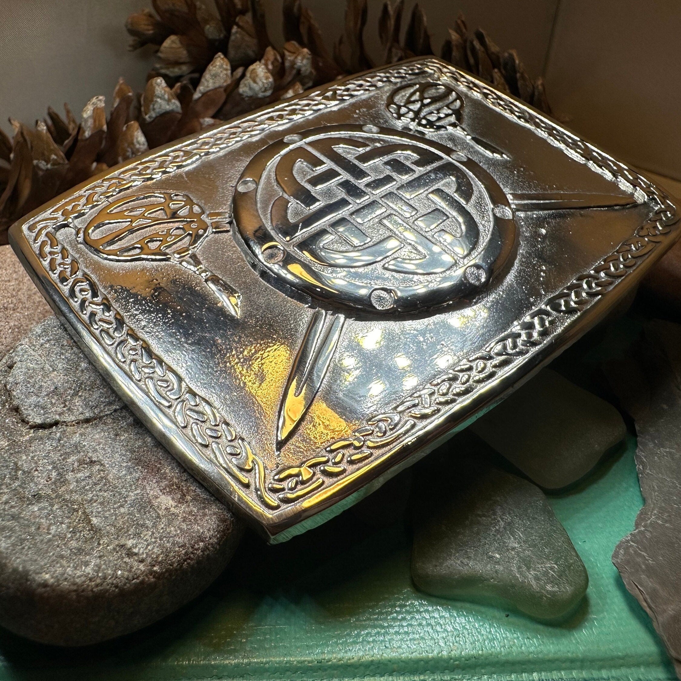Celtic Battlefield Kilt Belt Buckle