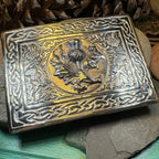 Scottish Thistle Kilt Belt Buckle