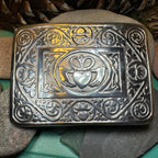 Irish Claddagh Kilt Belt Buckle