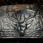 Celtic Stag Kilt Belt Buckle