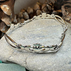 Elegant Irish Claddagh Bracelet