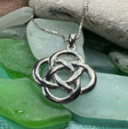 Celtic Strength Dara Knot Necklace
