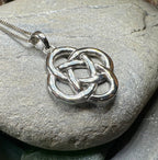 Celtic Strength Dara Knot Necklace