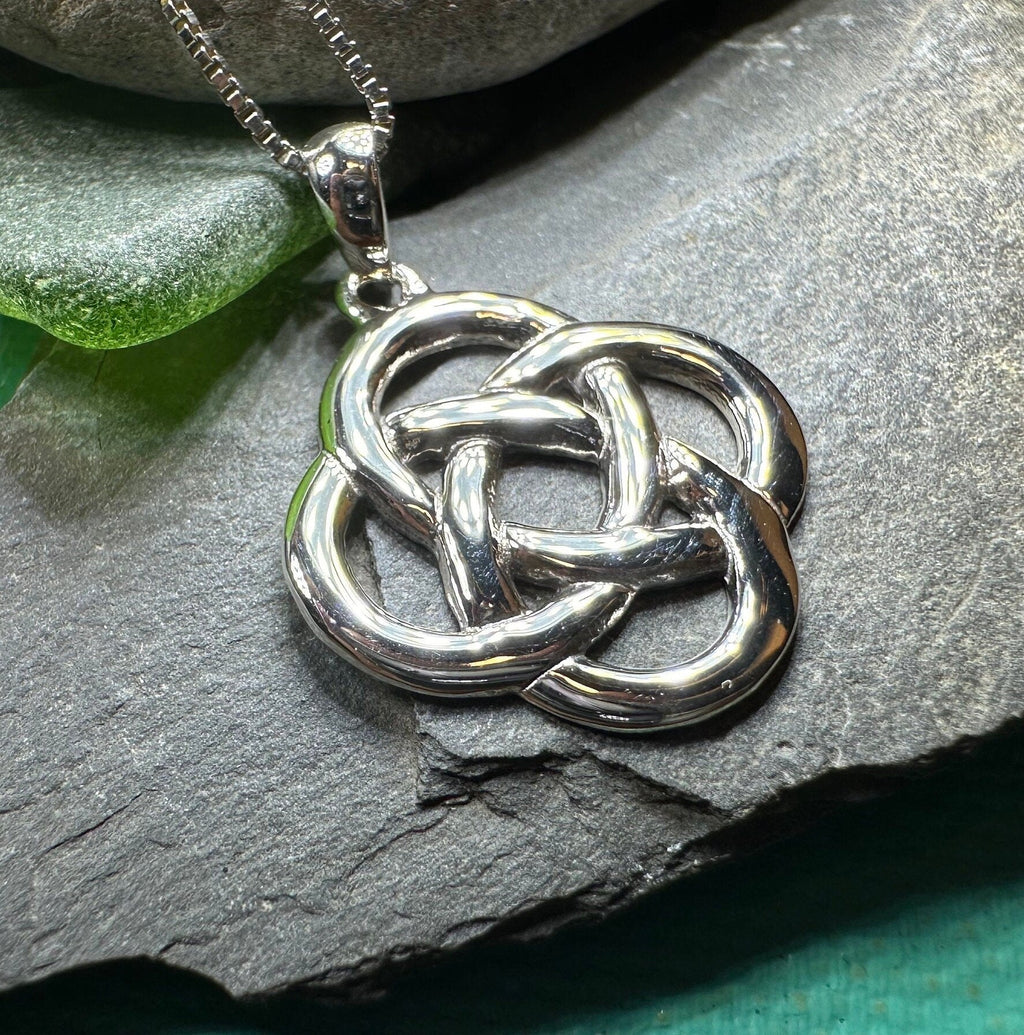 Celtic Strength Dara Knot Necklace